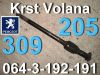 KRST VOLANA-KARDAN VOLANA Za 205-309