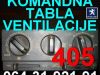 VENTILACIONA TABLA KOMANDI Za 405 PEUGEOT