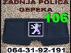 106 POLICA ZADNJA GEPEKA PEUGEOT,PEŽO,CITROEN polovno