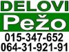 Pezo DELOVI 106 206 306 307 405 406 607 807 Partner Peugeot